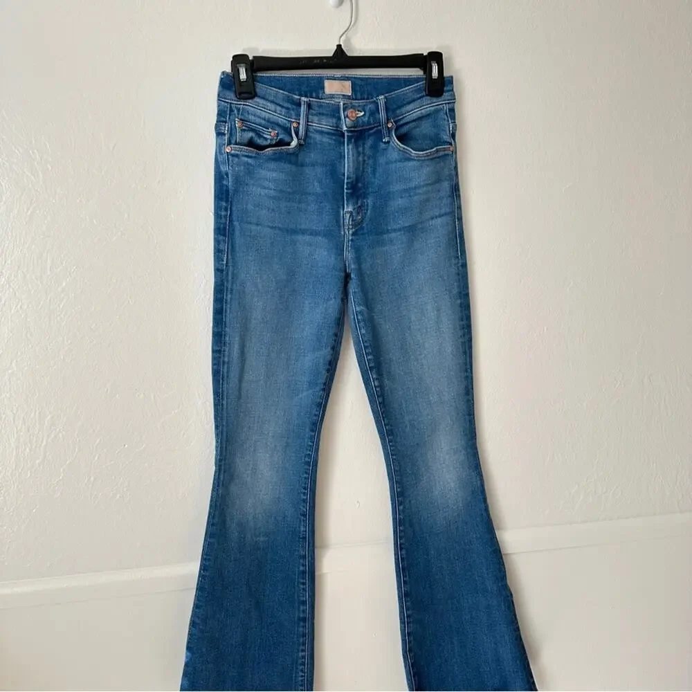 Mother The Weekender Fray Jean in Double Vision 25